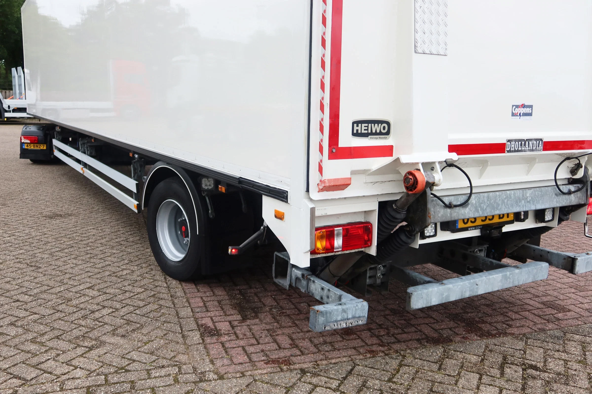 MAN TGM 2019 - 15.290 Trekker + Heiwo city trailer geisoleerd + klep DHollandia 2000kg afbeelding 12