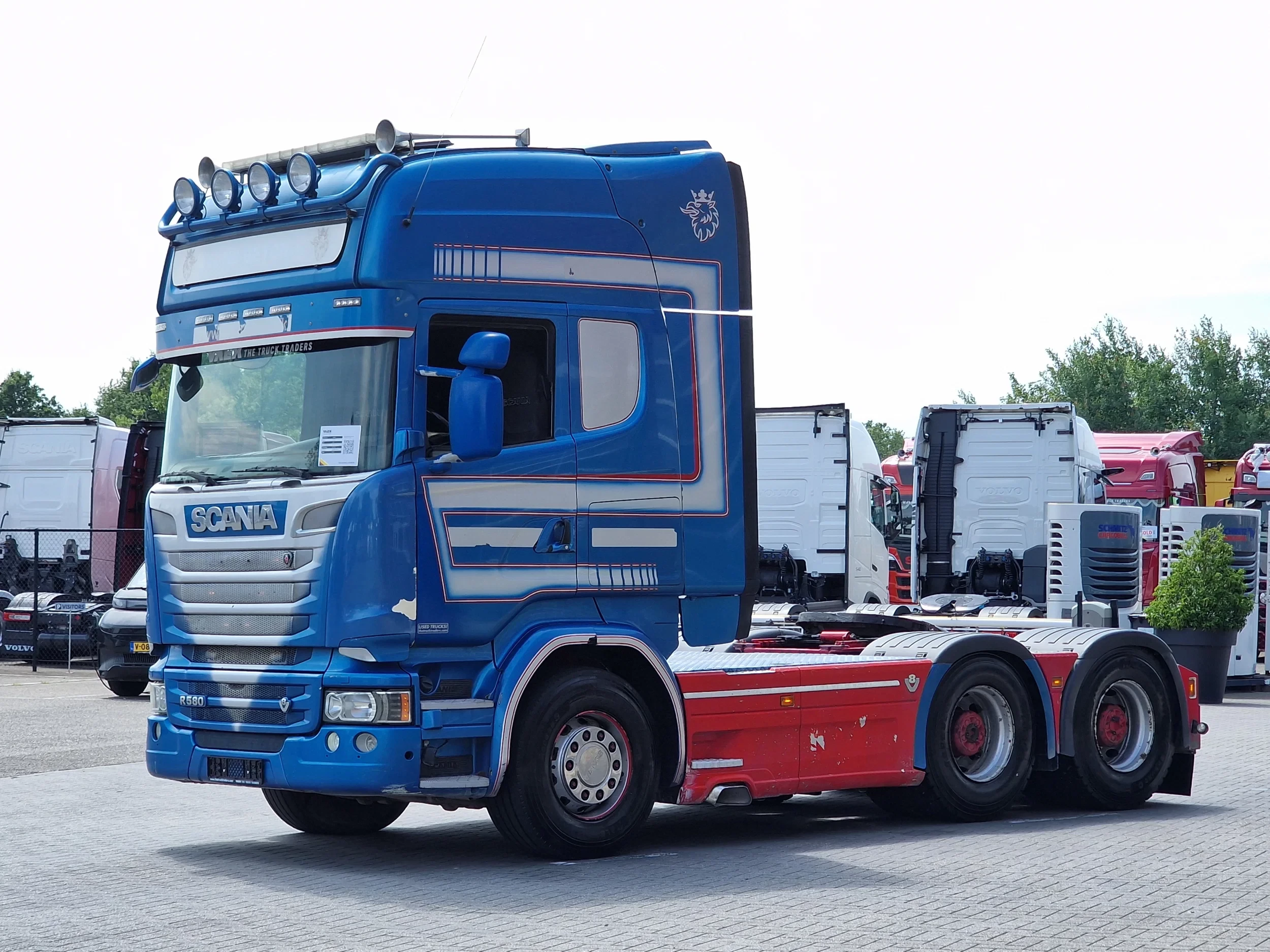 Scania R 2014 - R580 V8 Topline 6x4 - PTO/Hydraulic - Retarder - 3.10 WB - Full air - HUB reduction obrázek 3