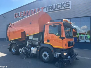 MAN TGM 2014 - 15.250 Euro 6 Kobit 7m³ Links en rechts vegend Just 177.171 km! te koop