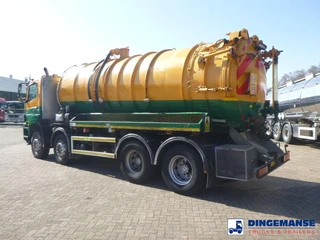 Mercedes-Benz Axor 3236 8x4 RHD vacuum tank 2010 image 3 miniature
