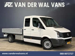 Volkswagen Crafter 2017 - 35 2.0 TDI 141pk Dubbele Cabine Euro6 Open Laadbak | Airco 3500kg trekhaak te koop