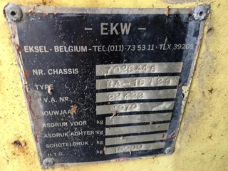 EKW N/A 1980 - 2 As Vrachtwagen Aanhangwagen Open - Uitschuifbaar: 4 mtr, LLG-56-Z - 40 km bild 30