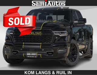 Dodge Ram Pick-Up 2024 - Limited Night H.O 540HP 706Nm | Massage + Full Option | De Meest Luxe en Volle in zijn Klasse | en venta