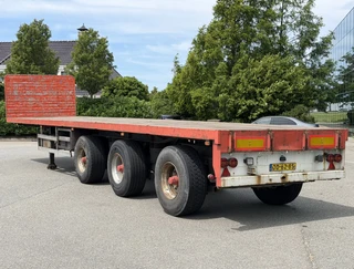 Floor 1981 - FLO-14-30-H DRUM BRAKES STEERING AXLE FLATBED HOLLAND-TRAILER afbeelding 3 miniatuur