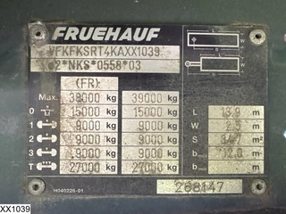 Fruehauf N/A 2019 - Tautliner Dhollandia immagine 4