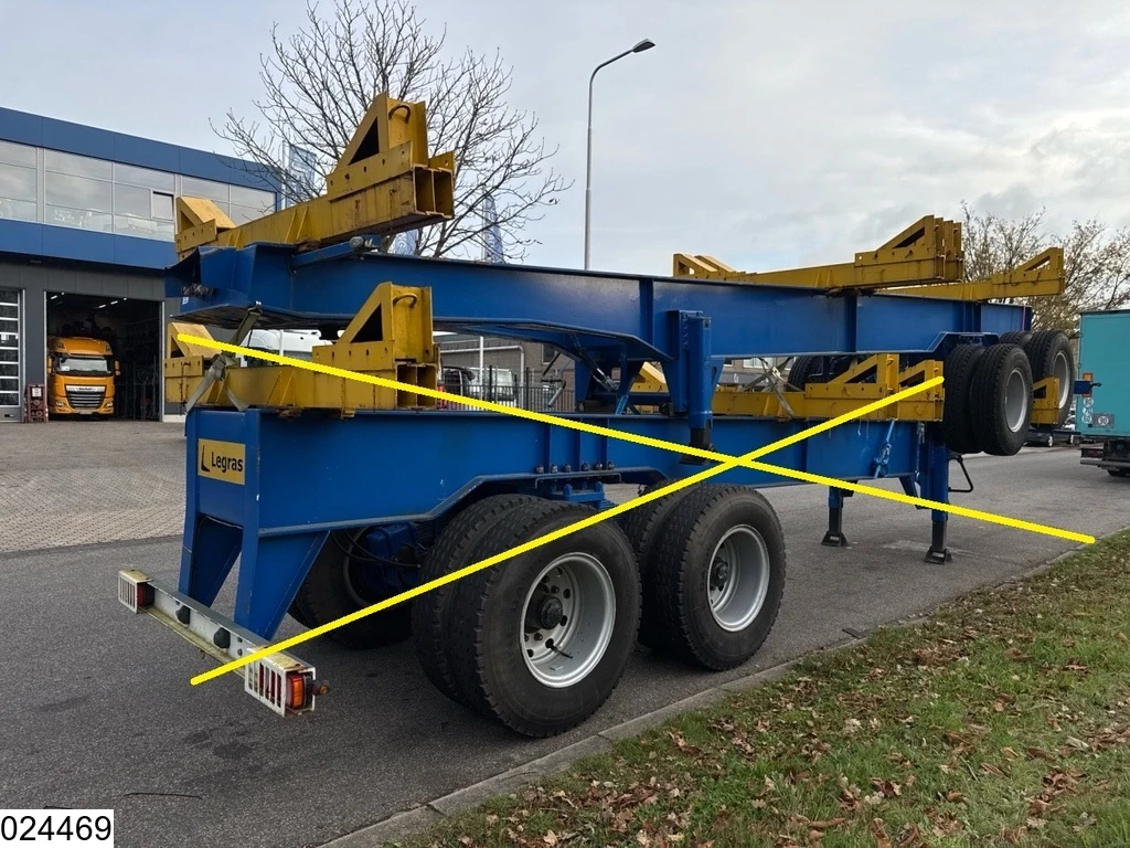 Legras - Openlaadbak Wood transport, Steel suspension imagen 2