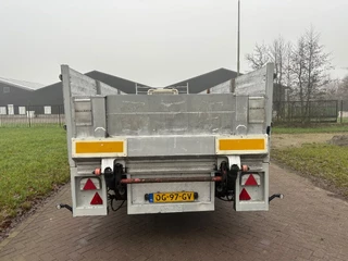 Veldhuizen N/A 2000 - Be oplegger vlak met laadklep Dhollandia 1000 kg afbeelding 10