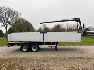 kuiper N/A 2013 - Be oplegger 9 ton met luiken en kraan immagine 1