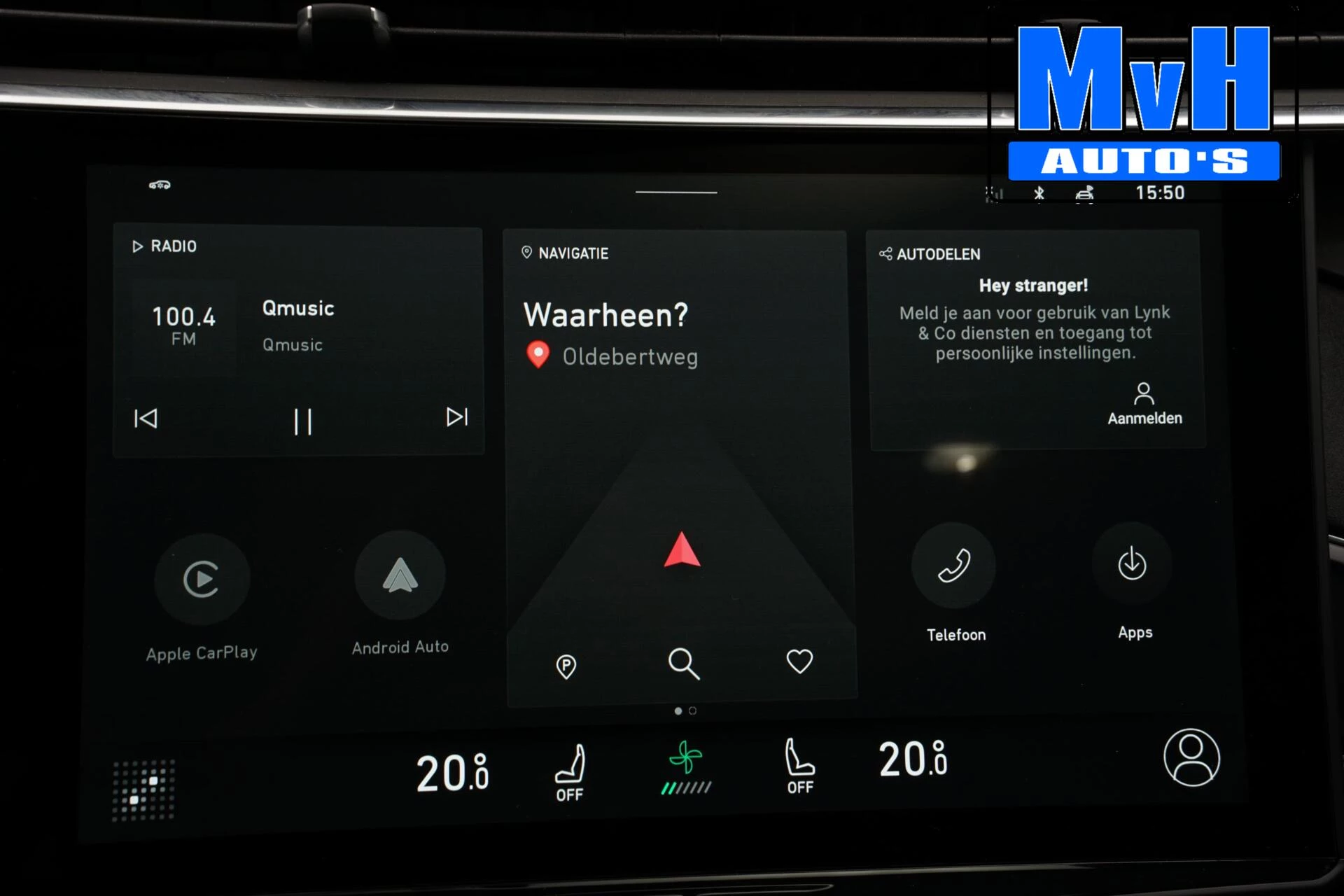 Lynk & Co 01 2023 - 1.5 PHEV|FULL BLACK XL|ZWARTE.HEMEL|LEER|SOH94% afbeelding 8