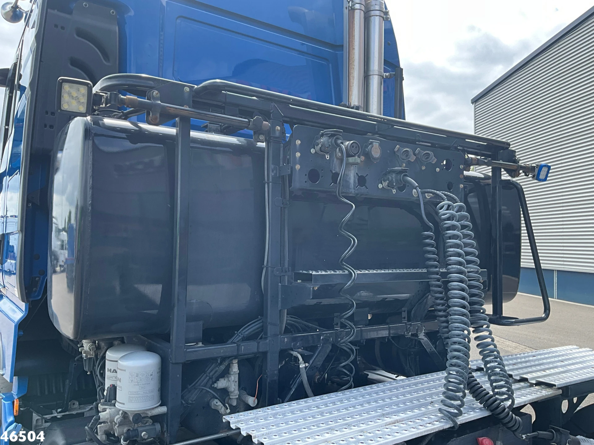 MAN TGX 2021 - 41.640 Euro 6 8x4 + Faymonville 3-assige Euro Dieplader afbeelding 11