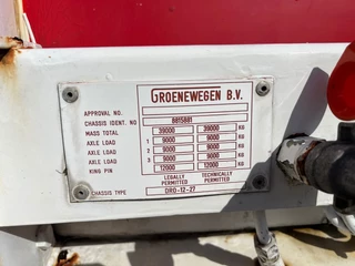 Groenewegen DRO 12 27 1994 - / 1x Lift Axle / BPW + Drum immagine 10