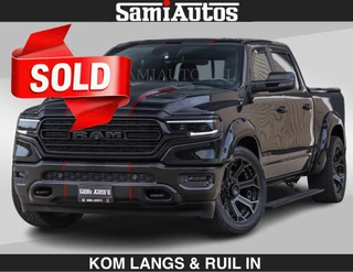 Dodge Ram Pick-Up 2021 - WIDE BODY | LIMITED | 5.7 V8 | 59950,- excl | STRIPING | TRAIN HORN | CUTOUT | BOM VOL | DC | for sale