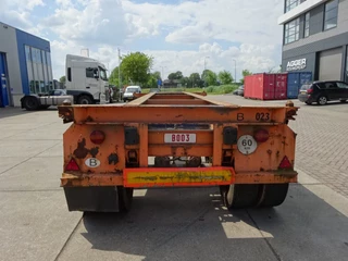 Van Hool N/A 1979 - 20 FT Container Chassis / Steel Suspension / Double Tyres bild 2