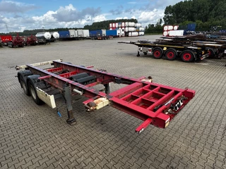 Krone N/A 2009 - 2-axle 20FT chassis, BPW + drumbrakes, airsuspension, empty weight: 3.180kg, 2x available imagen 18