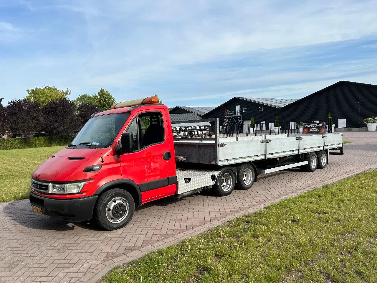 Iveco Daily 2005 - 35C17 BE TREKKER - JEEB-AS VLAKKE BE OPLEGGER Bild 3