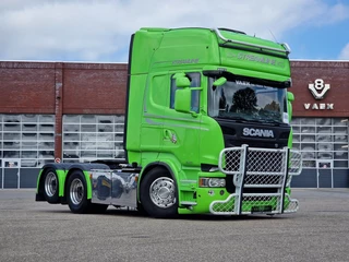 Scania R620-V8 2013 - Topline 6x2 - Retarder - Full air - Leather - 3.15 WB - Bull bar image 28