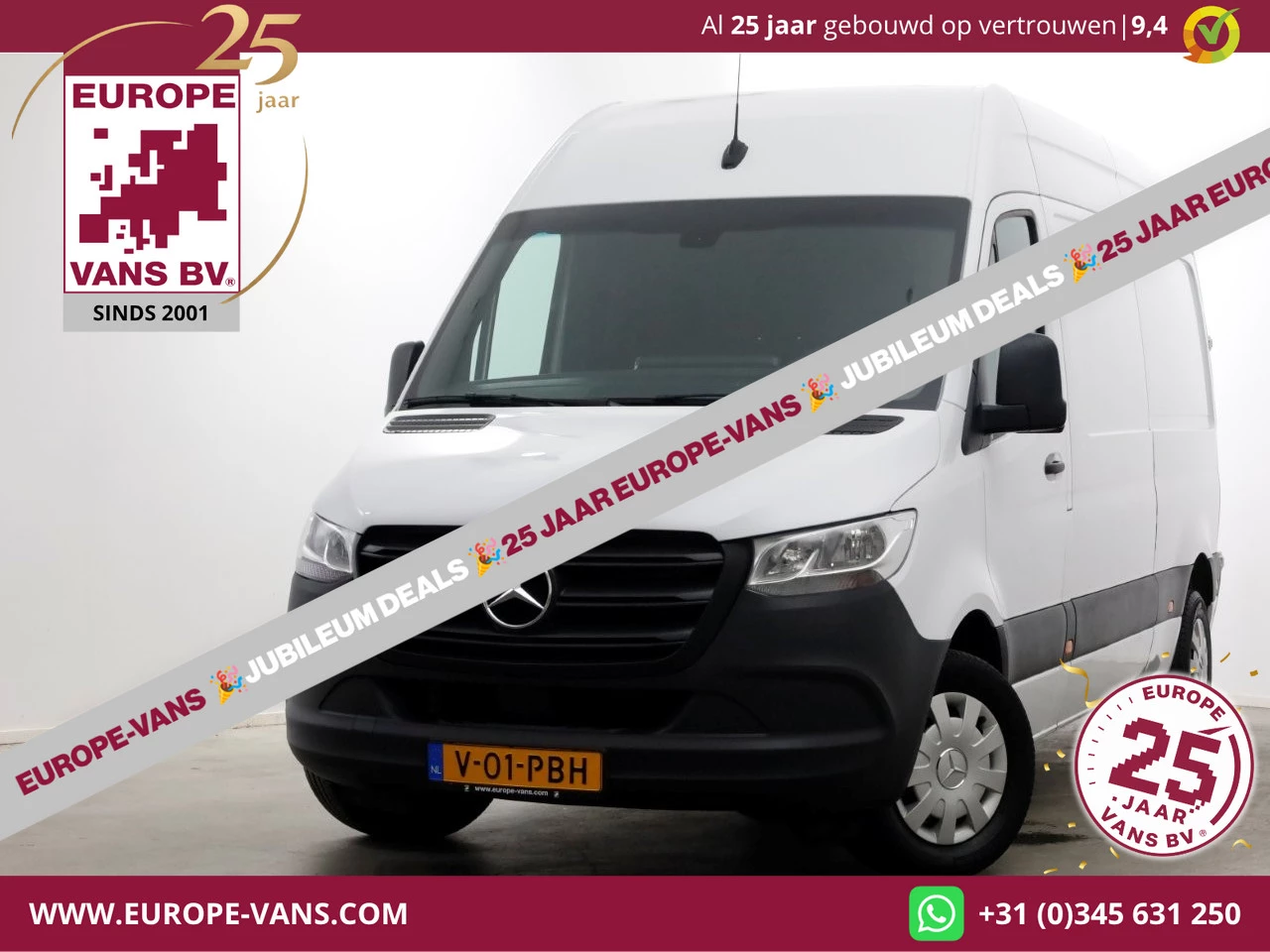 Mercedes-Benz Sprinter 2023 - 311 CDI 115pk L2H2 Airco/Carplay 10-2023 image 1