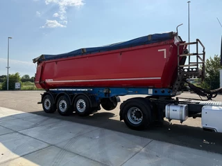DAF XF 450 2018 - XF450 FT 4X2 I.C.M. 2016 Schmitz SGF*S3 27m3 stalen kipper immagine 18