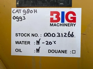 Caterpillar 980H 2012 - N/A изображение 21