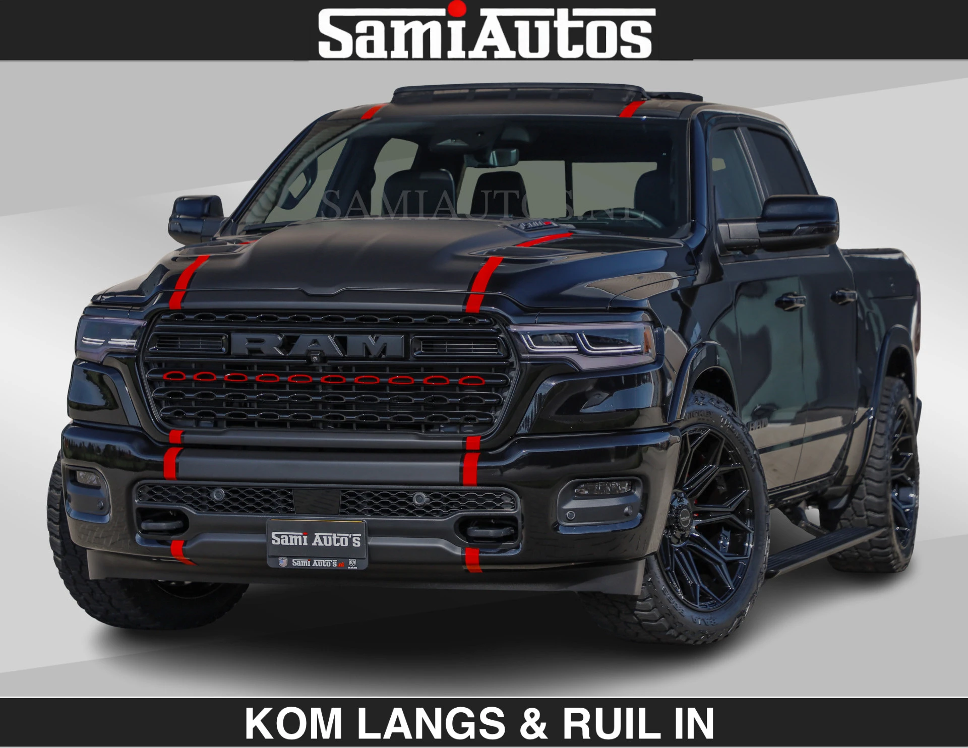 Dodge Ram Pick-Up 2024 - Limited 540 PK | €84950,- excl De Meest Luxe en Volle in zijn Klasse | Massage + Full Option | afbeelding 1