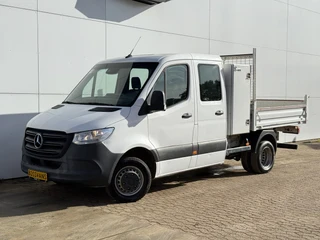 Mercedes-Benz Sprinter 2021 - 514 2.2 CDI Automaat Open Laadbak Dubbele Cabine 7 Stoelen 3.5t Trekhaak Cruise Control MBUX Carplay Pritische Pickup Open Box for sale