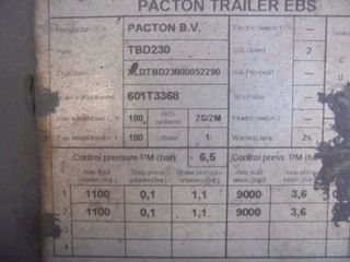 Pacton N/A 2005 - T2-001 NL TRAILER obrazek 19