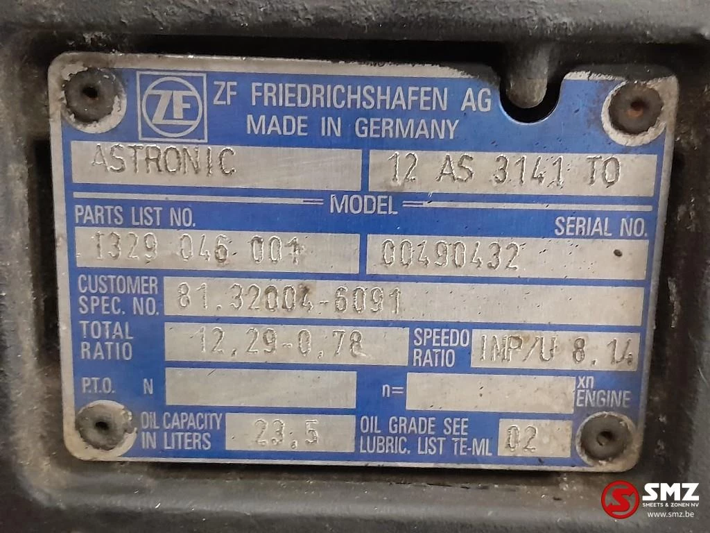 MAN - Occ Versnellingsbak MAN zdjęcie 5