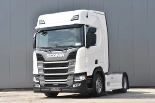Scania R 2023 - R500 NGS SUPER 4x2 - NEW TACHO - RETARDER - 293 TKM - PARK. AIRCO - ACC - NAVI - 2 x FUEL TANKS - LED LIGHTS - te koop