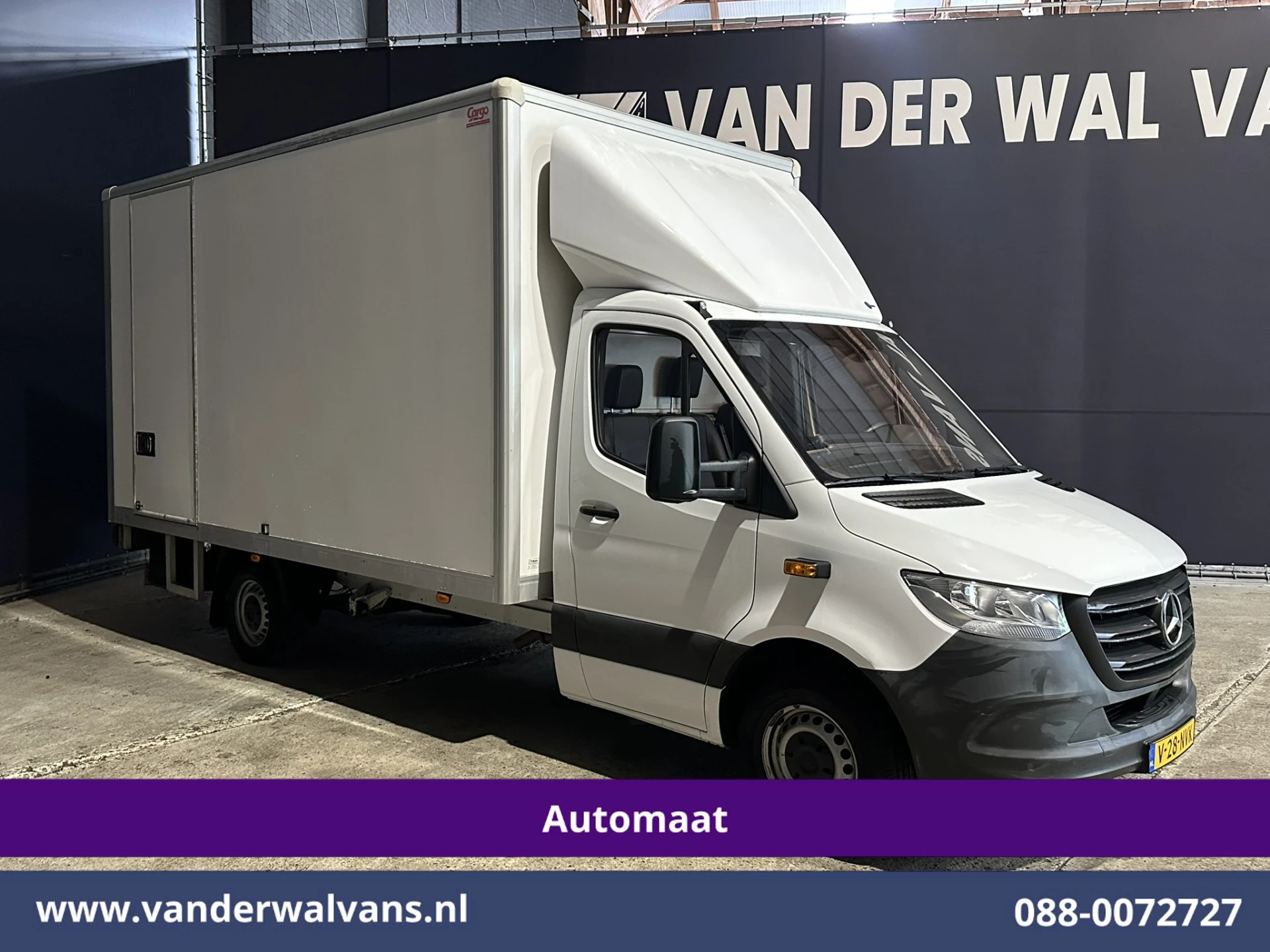 Mercedes-Benz Sprinter 2021 - 314CDI 143pk Automaat Bakwagen 21m3 KUUB Laadklep Zijdeur Euro6 Airco | Bijrijdersbank imagem 8