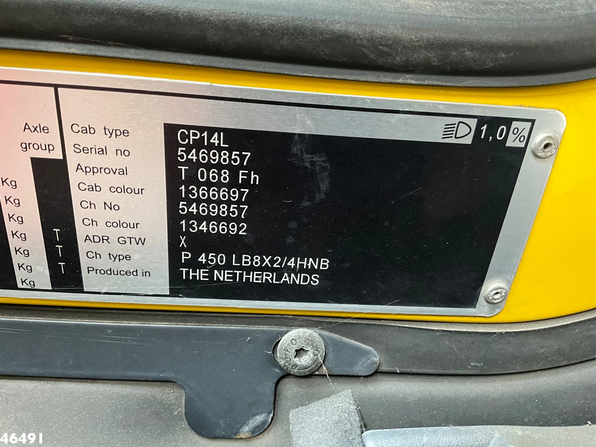 Scania P 2017 - 450 Euro 6 HMF 21 Tonmeter laadkraan Bild 25