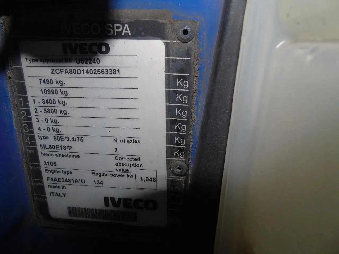 Iveco Eurocargo 2010 Bild 20