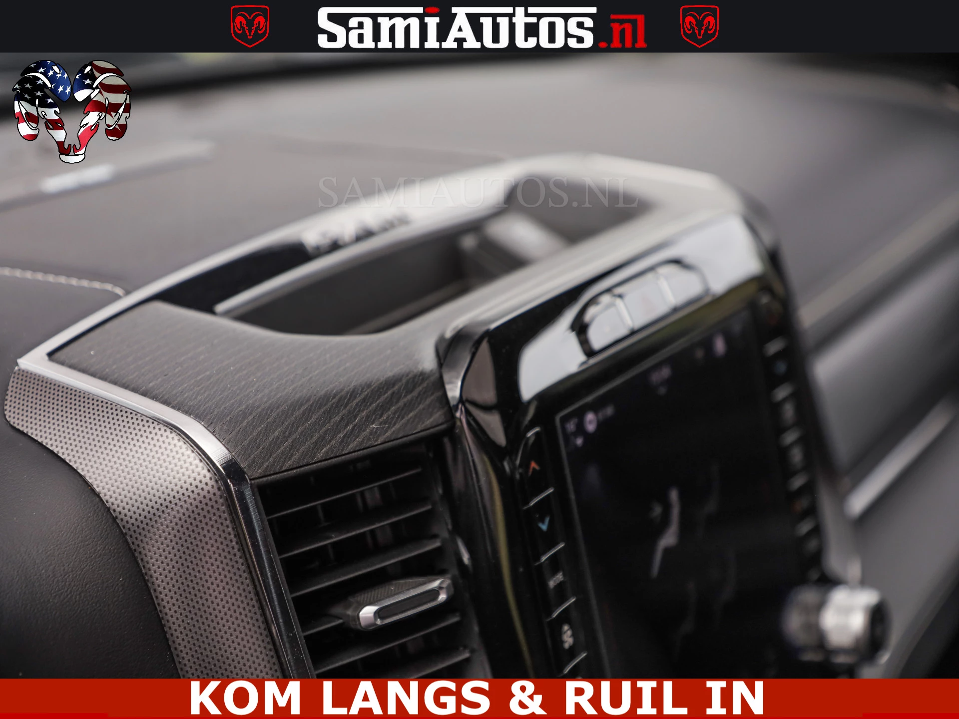 Dodge Ram Pick-Up 2024 - LIMITED HULK | 5.7 V8 402PK HEMI | RAM VOL | HUD | LUCHTVERING | PANO | MWK KLEP | DC | 5 PERS | afbeelding 48