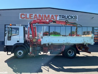 Iveco EuroTech 2003 - 190E24 Cursor Manual Full Steel Fassi 11 Tonmeter laadkraan Just 182.743 km! imagen 7