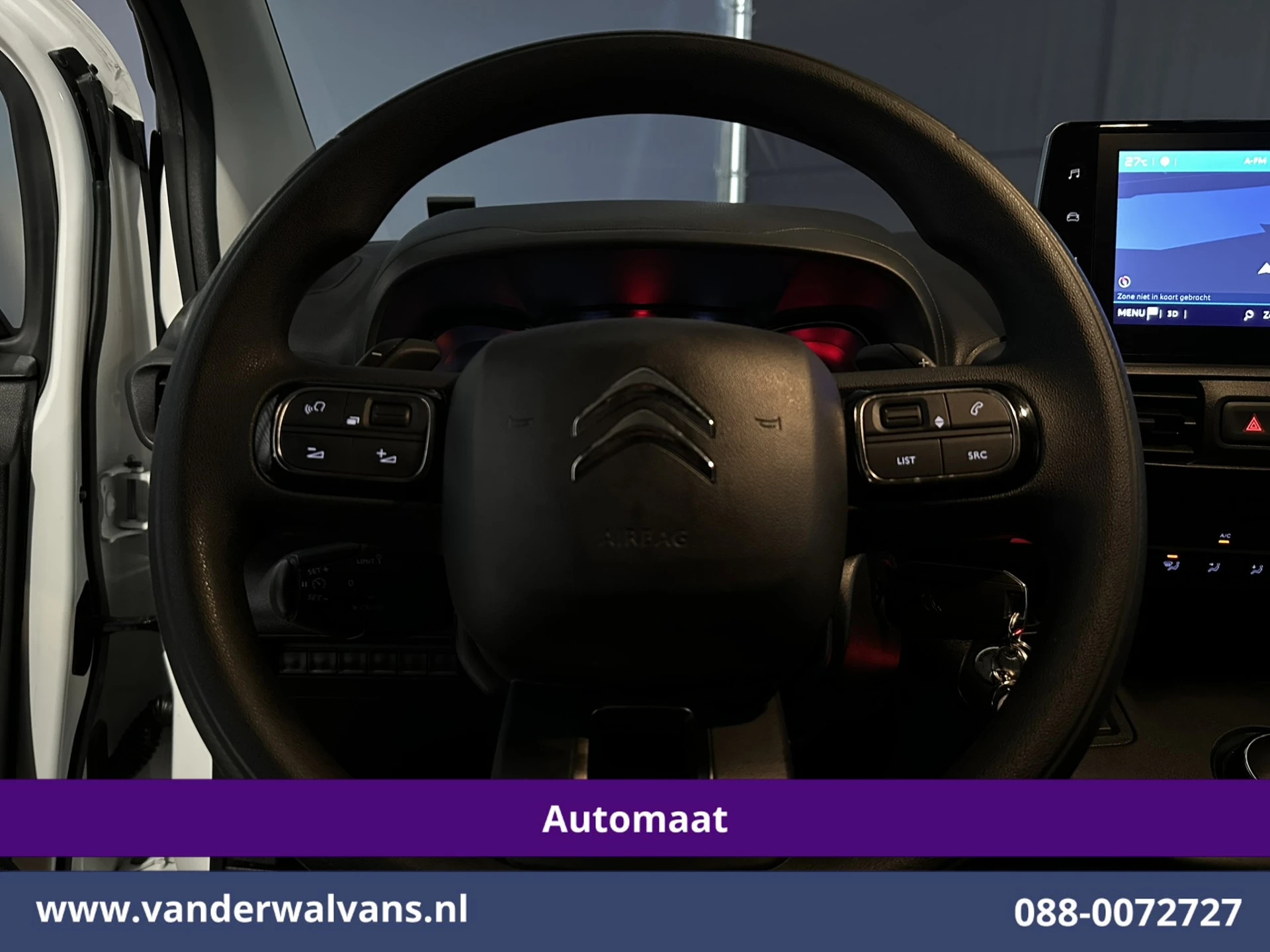Citroën Berlingo 2020 - 1.2 PureTech 130pk Automaat Benzine L1H1 Euro6 Airco | 3-Zits | Navigatie | Camera | Apple Carplay imagem 9