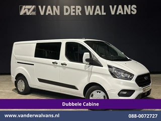 Ford Transit Custom 2021 - 2.0 TDCI 131pk Automaat L2H1 Dubbele Cabine Euro6 Airco | 6-Zits | Camera | Navigatie | LED | Apple Carplay te koop