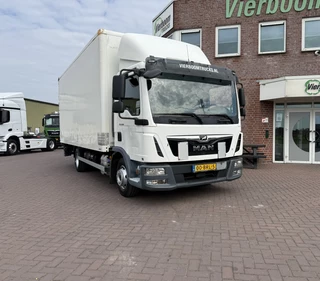 MAN TGL 2017 - TGL 8.180 BL Koffer mit Ladebordwand te koop