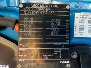 Iveco Stralis 2021 - 400 CNG 8x2, EURO 6, CIFA 9m3, CNG, Retarder image 7