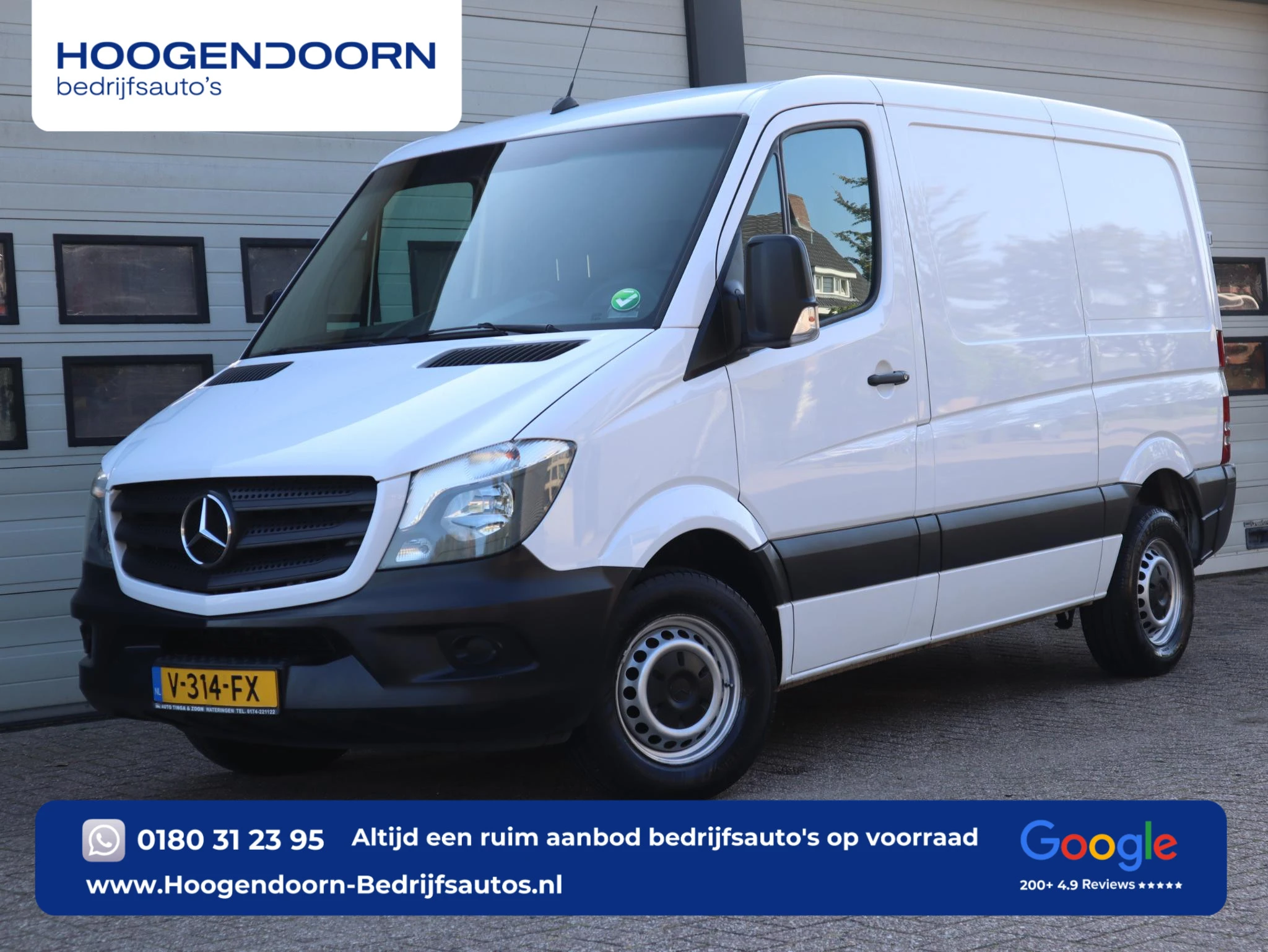 Mercedes-Benz Sprinter 2017 - 316 CDI Euro 6 Automaat L1H1 - Cruise - Airco afbeelding 1