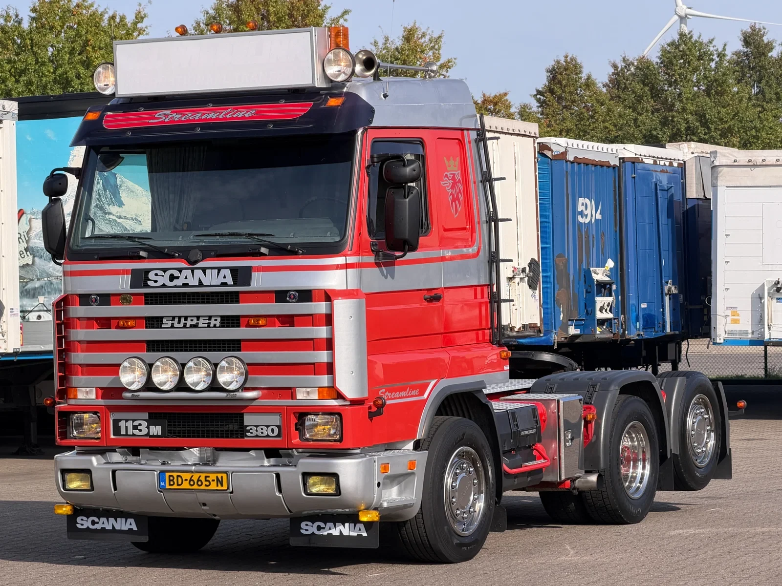 Scania 113 1995 - R113-380 6x2 Streamline Euro 1 Manual Apk *Top* afbeelding 1