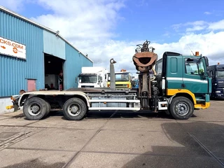 Ginaf M 3232 S 2001 - 6X4 WITH LOGLIFT F105Z 27A & LEEBUR HOOK-ARM SYSTEM (EURO 3 / ZF16 MANUAL GEARBOX / REDUCTION AXLES) immagine 4