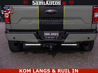 Dodge Ram Pick-Up 2018 - FORD F150 5.0 V8 4X4 | MAT OLIVE GREEN | BIJTELLING VRIJ | ZEER DIK | CAMERA | 3500KG | PANORAMA | LEDER | GO RHINO ROLLBAR | immagine 38