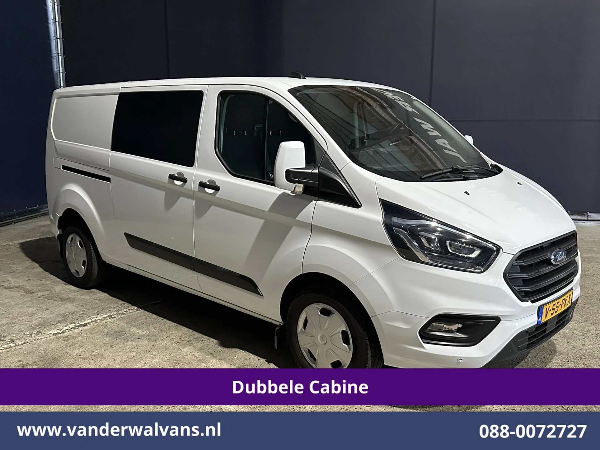 Ford Transit Custom 2019 - 2.0 TDCI 131pk Automaat L2H1 Dubbele Cabine Euro6 Airco | 6-Zits | Camera | Navigatie | Apple Carplay image 13