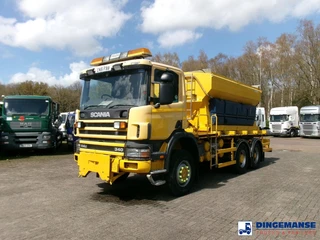 Scania P114-340 CB 6X6 RHD gritter / snow plough 2001 na prodej