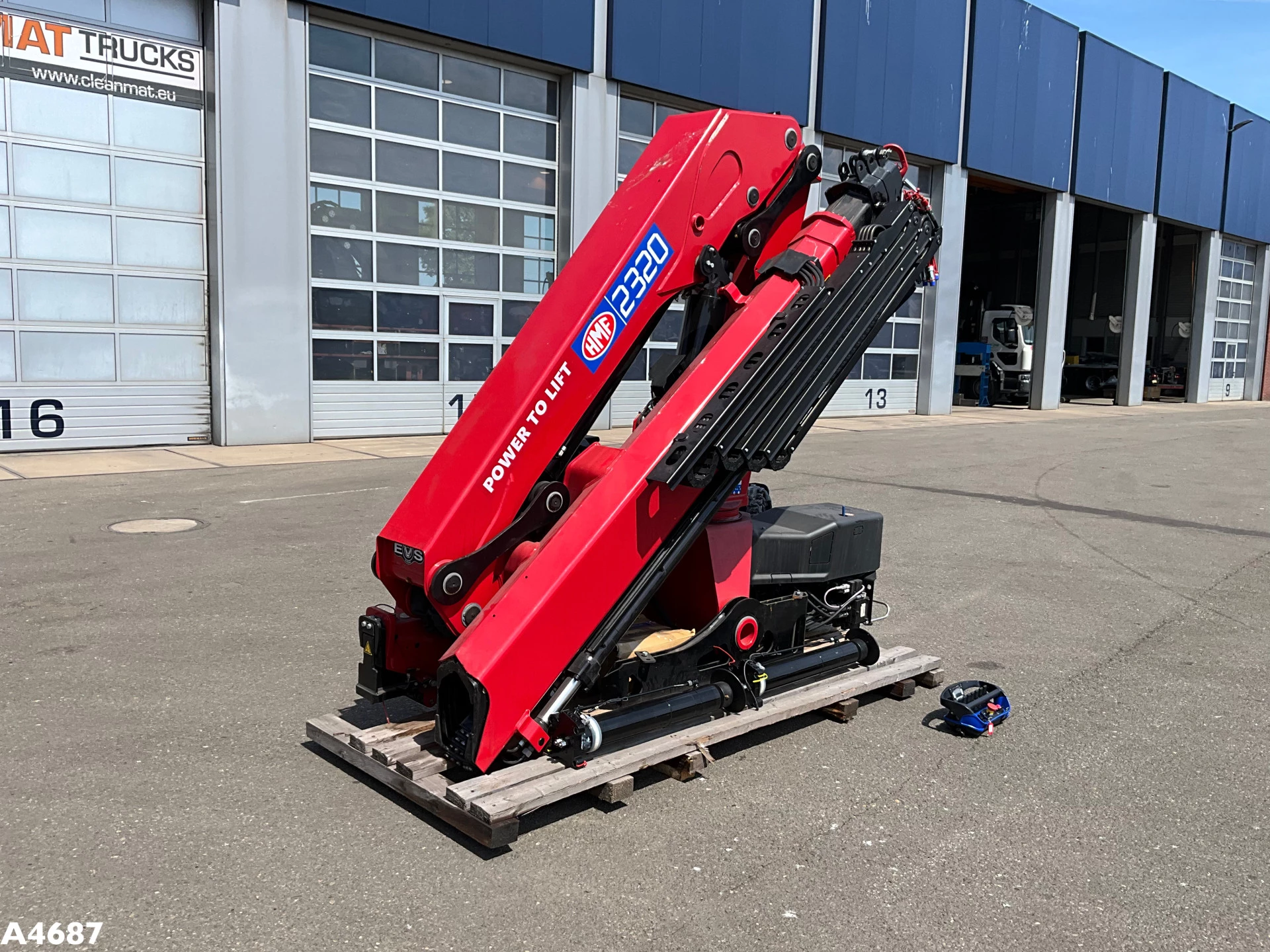 HMF 23 Tonmeter laadkraan New and Unused! 2022 imagen 1