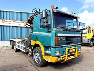Ginaf M 3232 S 2001 - 6X4 WITH LOGLIFT F105Z 27A & LEEBUR HOOK-ARM SYSTEM (EURO 3 / ZF16 MANUAL GEARBOX / REDUCTION AXLES) immagine 2