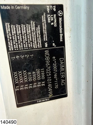 Mercedes-Benz Atego 2017 - 1230 EURO 6, BDF obrazek 13