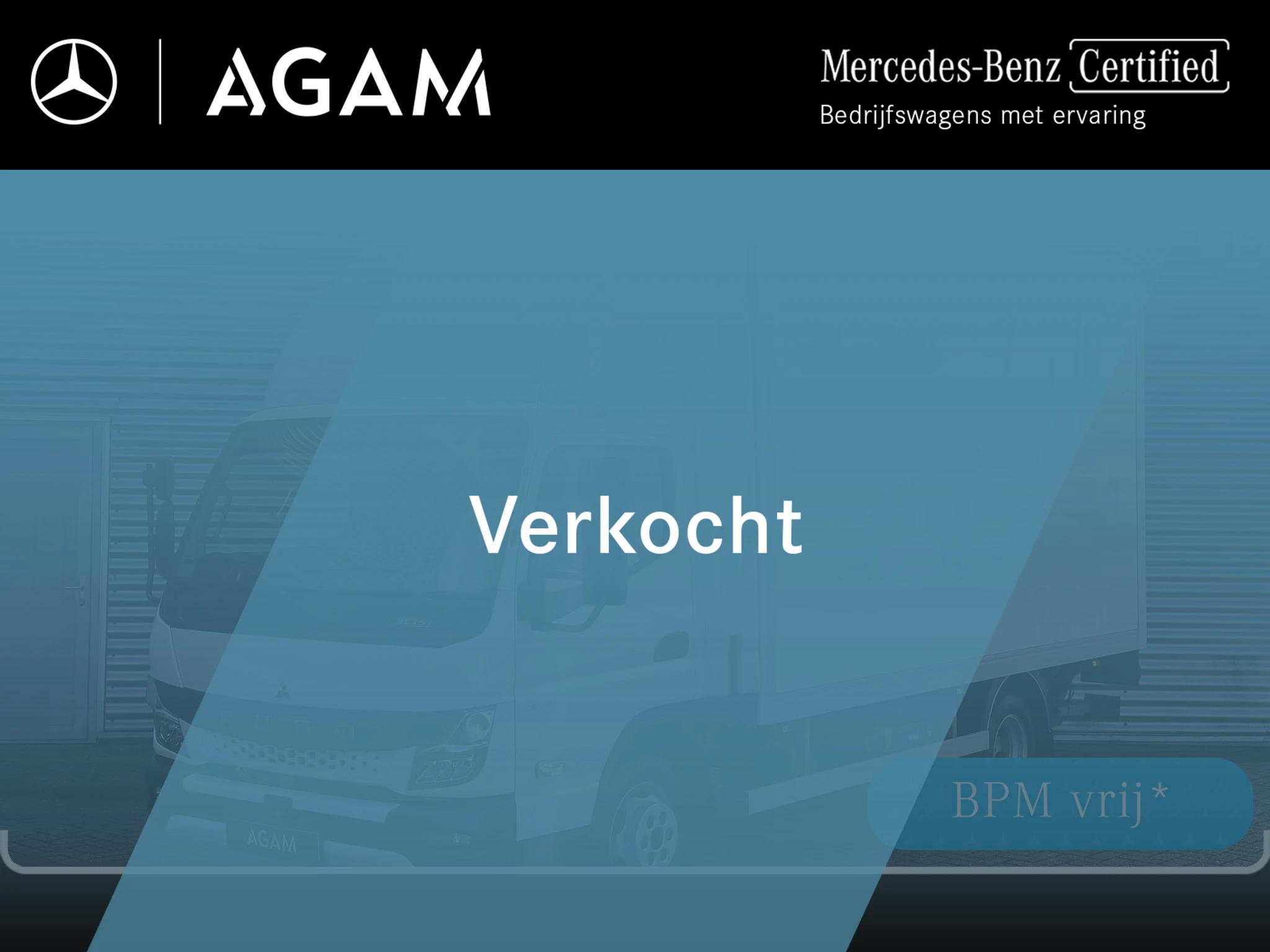 FUSO Canter 2024 - 3C15 Bakwagen-Laadklep afbeelding 1