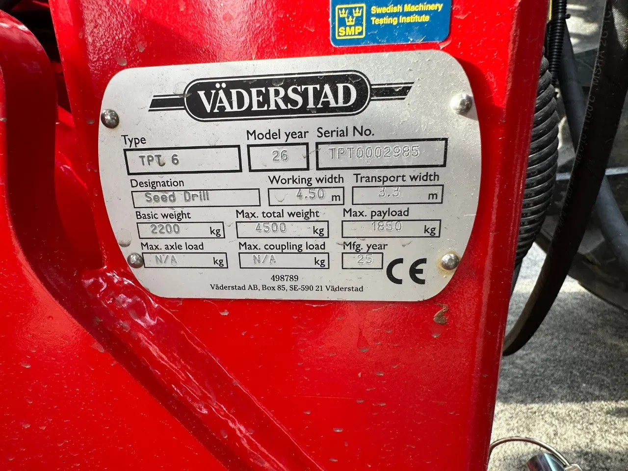 Väderstad 2025 - Tempo V 6 afbeelding 10