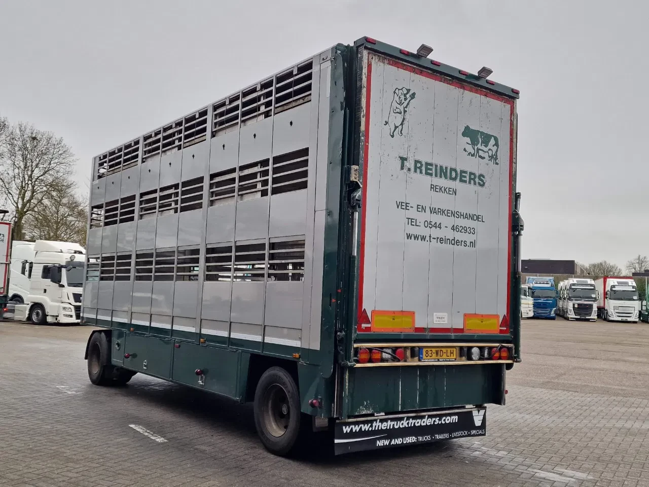 CUPPERS LVA 10-10 AL 2009 - 3 deck livestock trailer - BPW Axle - Folding roof изображение 11