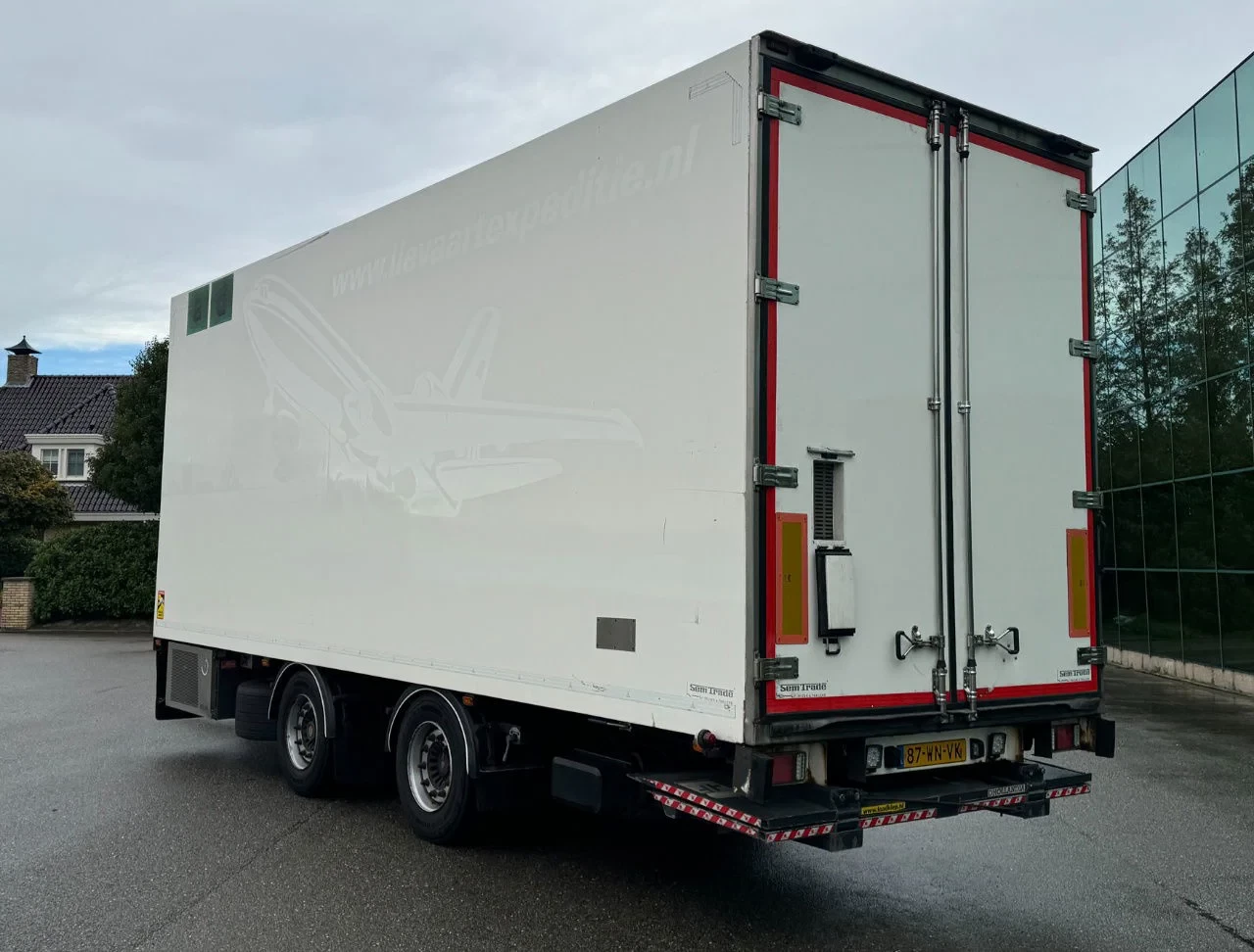 DRACO 2016 - MZS 218 WIPKAR 750 x 250 x 290 CM INSIDE TAIL LIFT 2021 TRS ICELAND TOP CONDITION NL TRAILERTRAILER obrázek 3